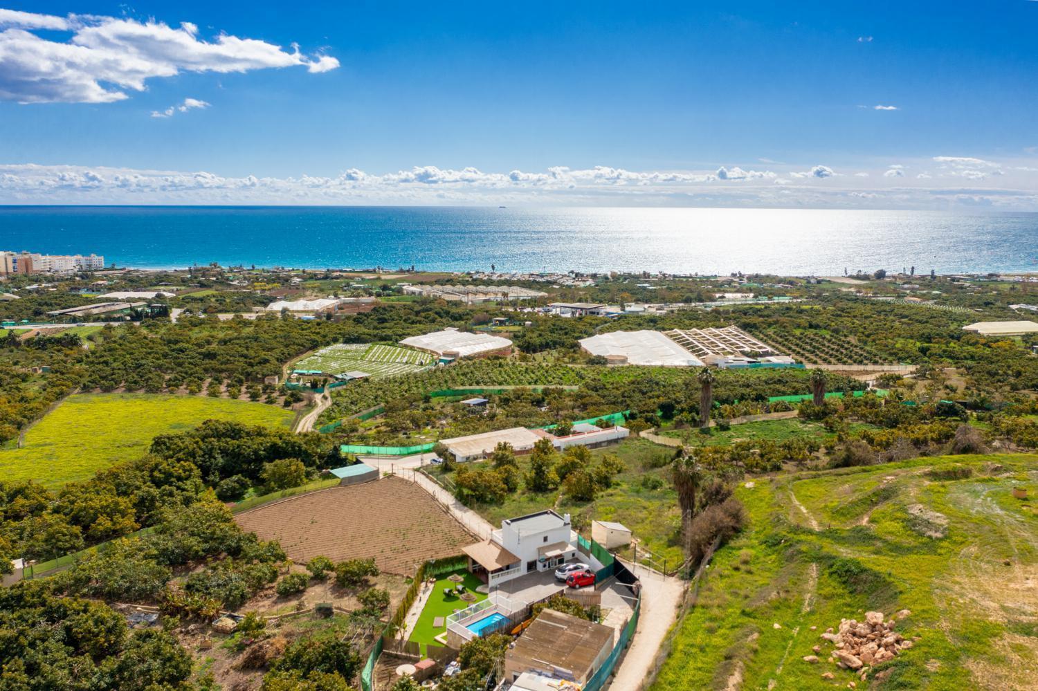 Villa Cortijo Romero Nerja Ngoại thất bức ảnh